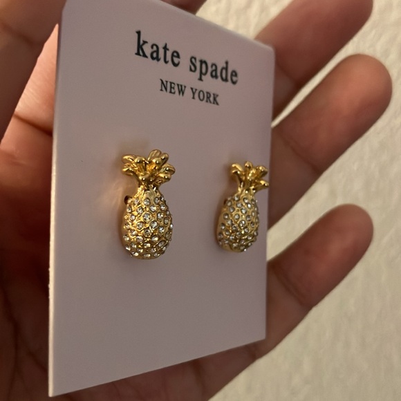 Kate spade pineapple earrings - Picture 6 of 10